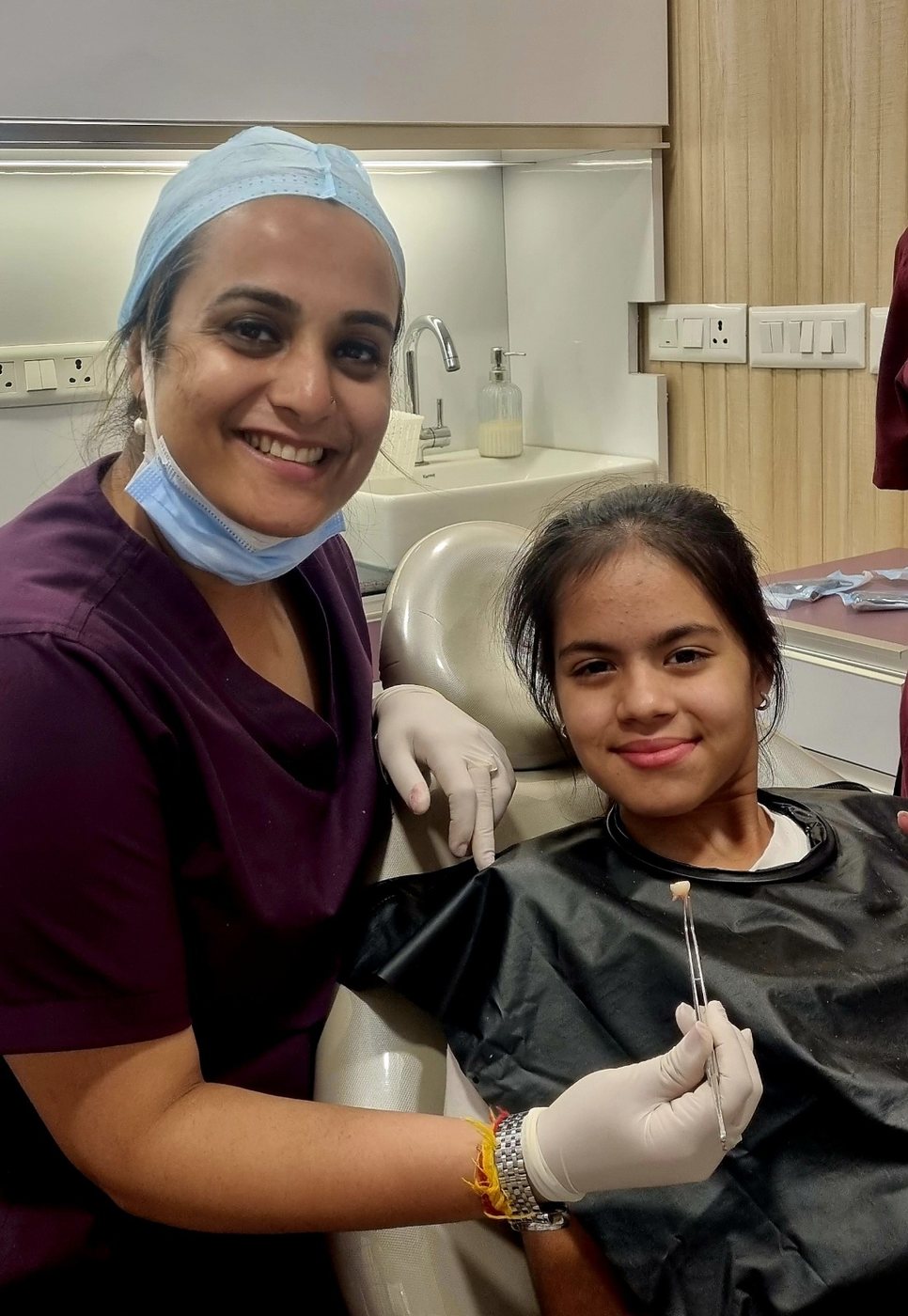 A young patient with our kids dentistry specialist