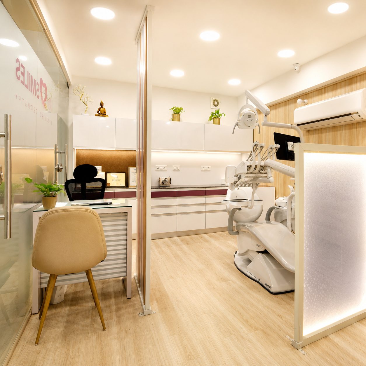 A treatment suite at VIN SMILES